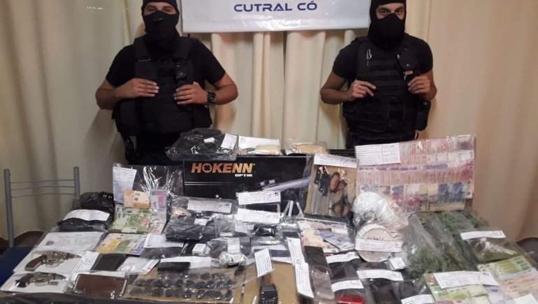 Operativo en Neuquén. Fuente: (Twitter)