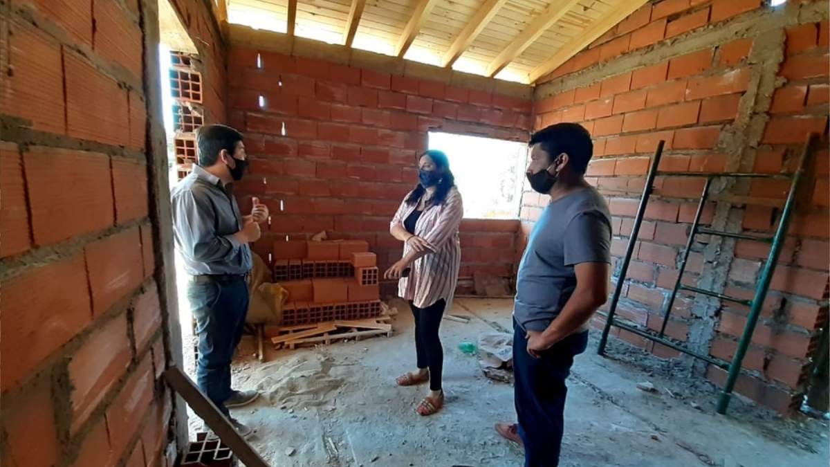 Los módulos habitacionales tienen una superficie de 45 m2. Fuente: (Twitter)