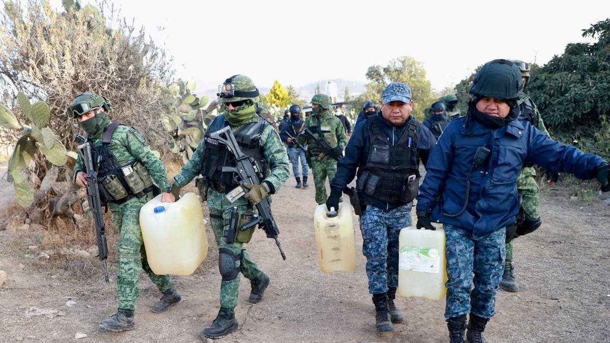 Efectivos militares detuvieron a un presunto huachicolero en Hidalgo