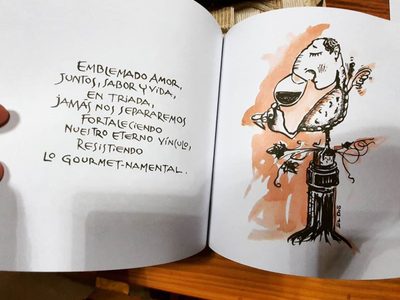Un libro que une arte y vino