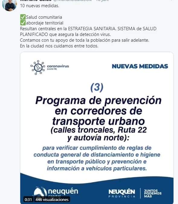 Tuit de Mariano Gaido