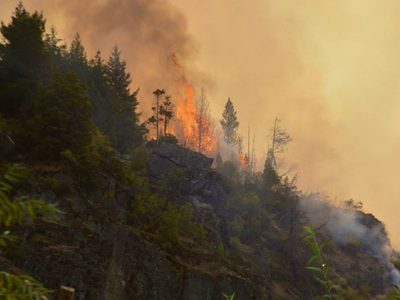 Incendio en El Bolsón: Gendarmería allanó la vivienda de uno de los sospechosos de iniciar el fuego