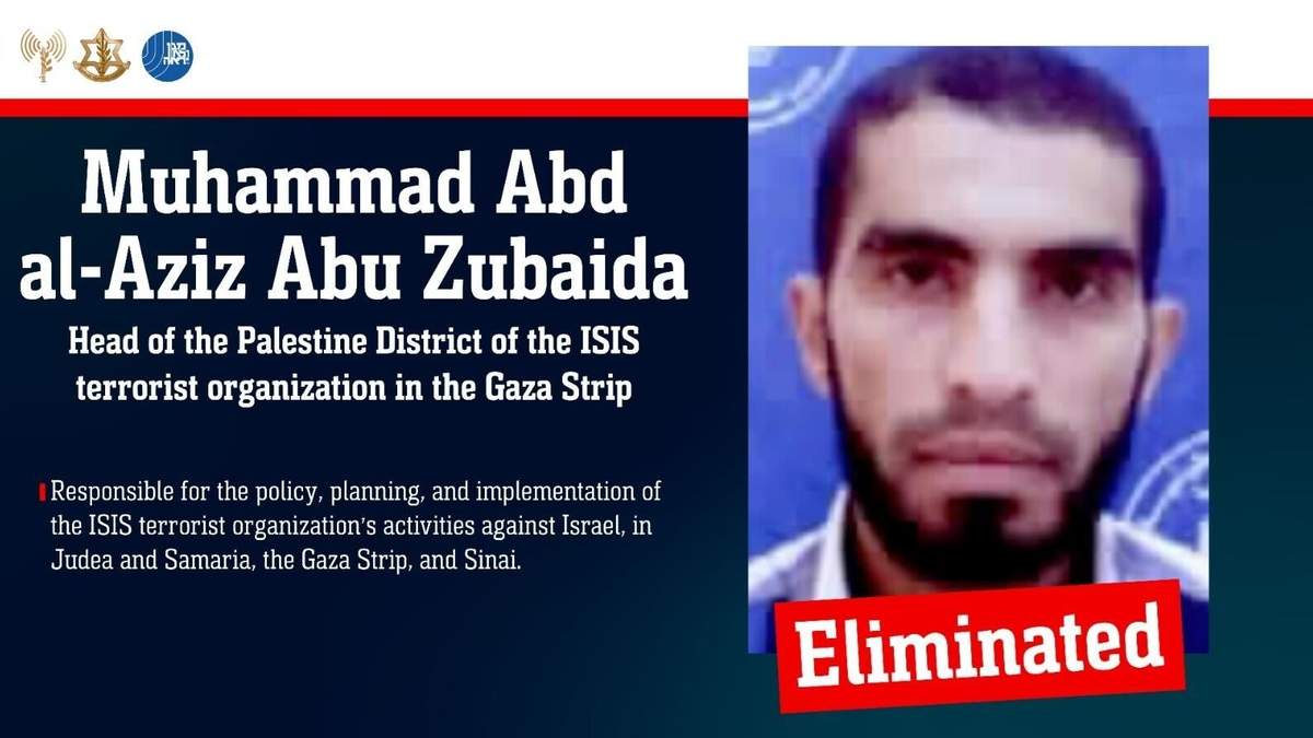 Israel afirma haber matado al principal líder del EI en Gaza