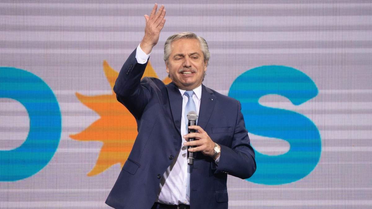 El presidente Alberto Fernández. Fuente: (Twitter)