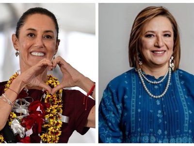 Claudia Sheinbaum supera por 22 puntos a Xóchitl Gálvez en encuesta de Citibanamex