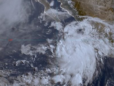 La depresión tropical 6-E ocasionará lluvias en Baja California