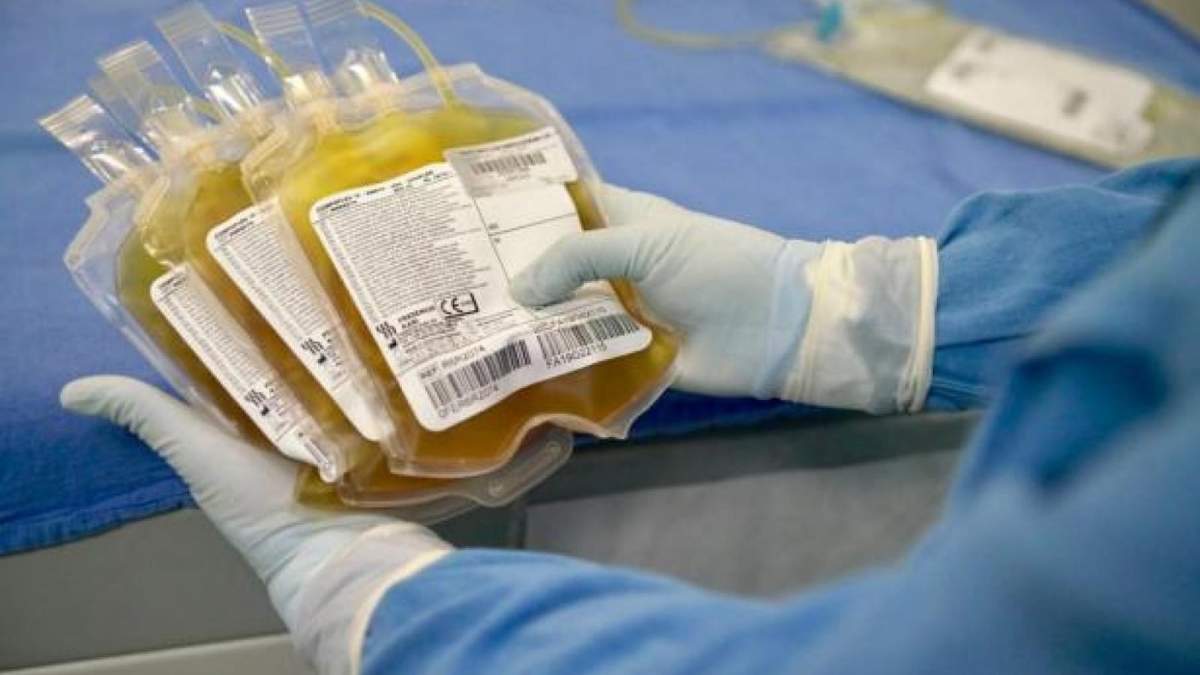 Plasma de pacientes recuperados. Fuente: (Twitter)