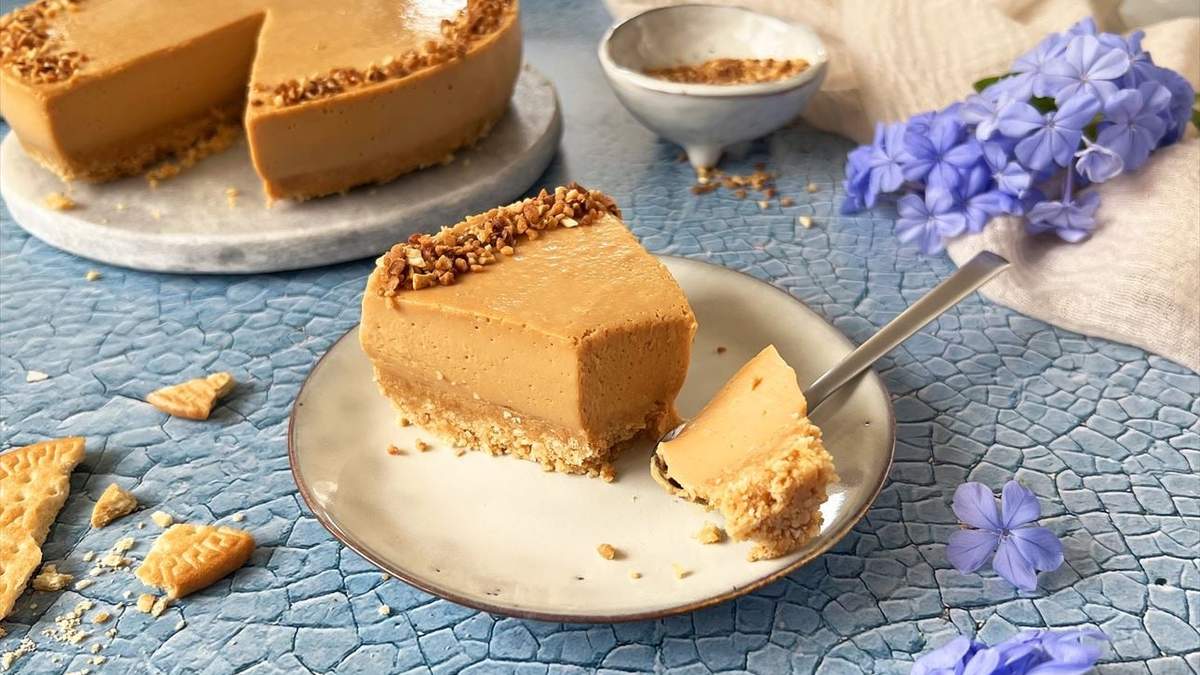 Torta helada de dulce de leche. Fuente: (X)
