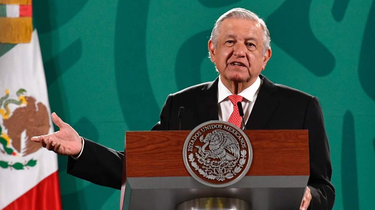 El presidente López Obrador