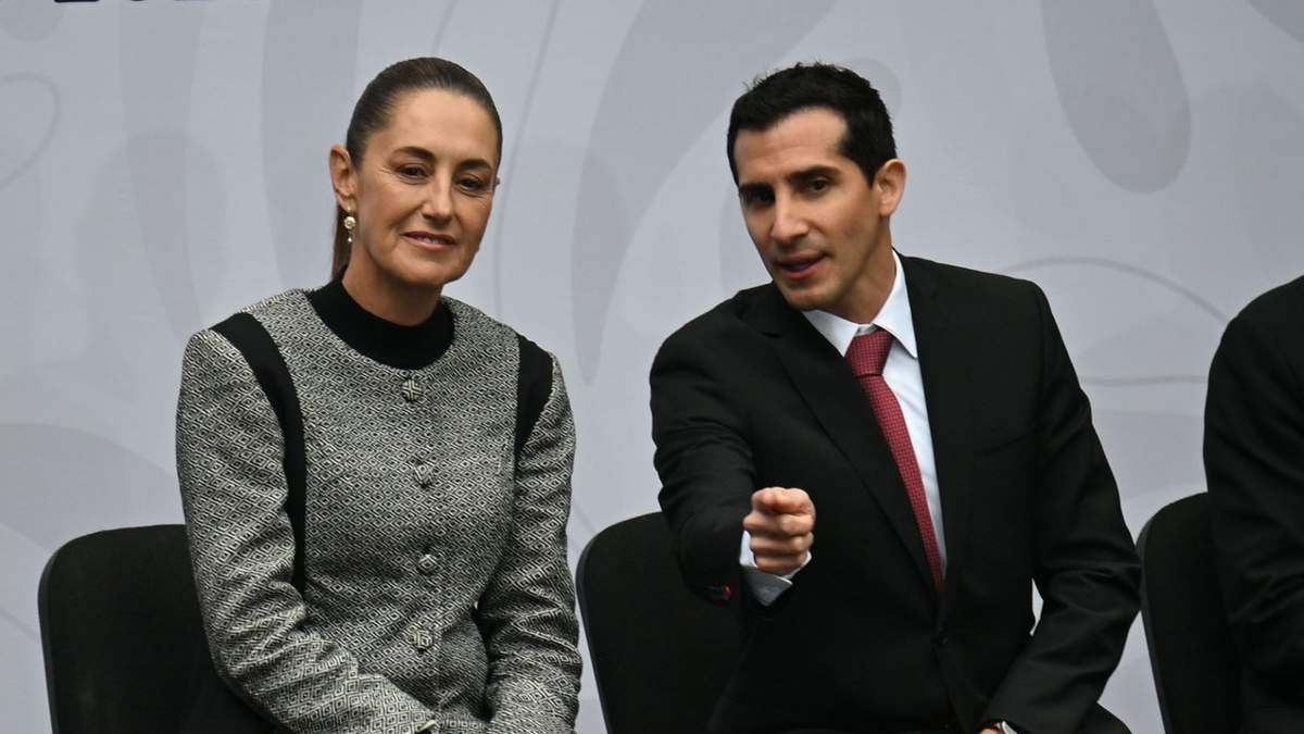 Claudia Sheinbaum y Rommel Pacheco