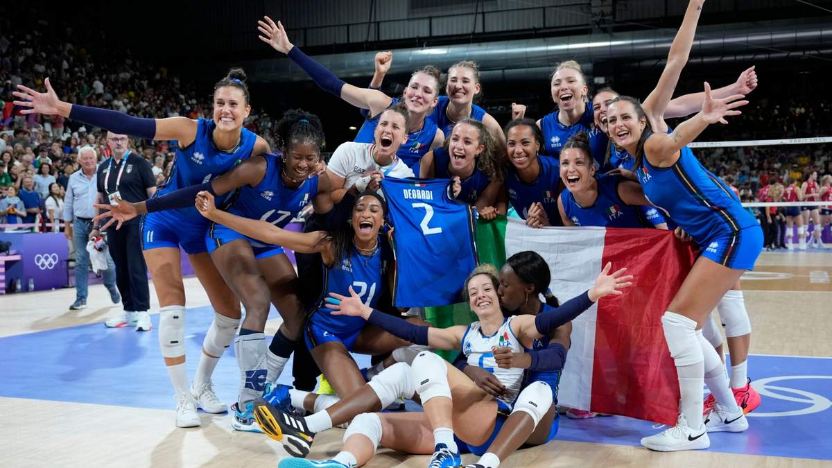 Italia vence a Estados Unidos y se lleva el oro en voleibol femenino