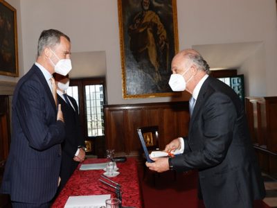 Enrique Krauze recibe el Premio de Historia Órdenes Españolas