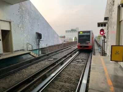 Tras incendio, restablecen servicio en la Línea 4 del Metro