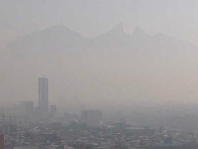 Piroctecnia y asadores de carne provocan contingencia en Monterrey