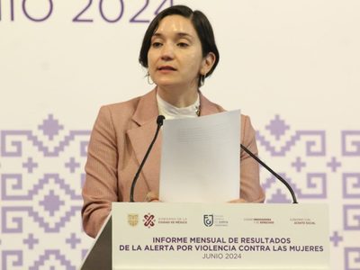 Reportan reducción de 68% en muertes violentas de mujeres en CDMX