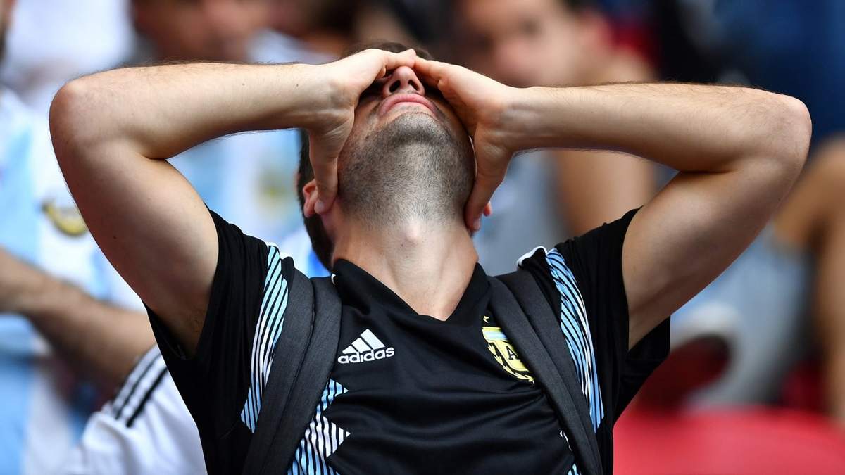 Hincha argentino. Fuente: (Instagram).