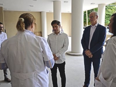 Contra el coronavirus, la meta es "duplicar la capacidad del sistema de salud", afirmó Kicillof