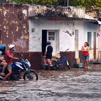 El impacto del huracán Delta fue menor de lo que se esperaba