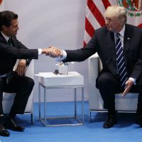 Peña Nieto y Trump se reúnen por primera vez
