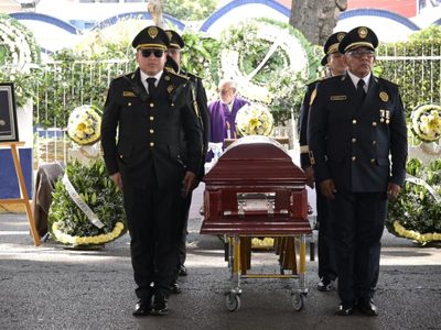 Despiden con ceremonia al policía de la CDMX asesinado durante un robo de casa