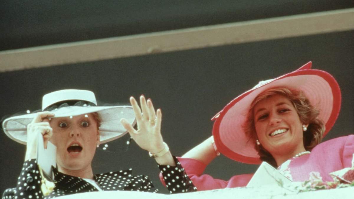 Sarah Ferguson y Lady Di. Fuente: (Instagram)