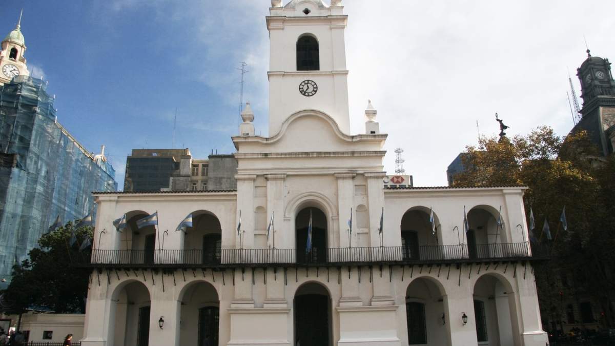 Cabildo de Buenos Aires. Fuente: (Twitter)
