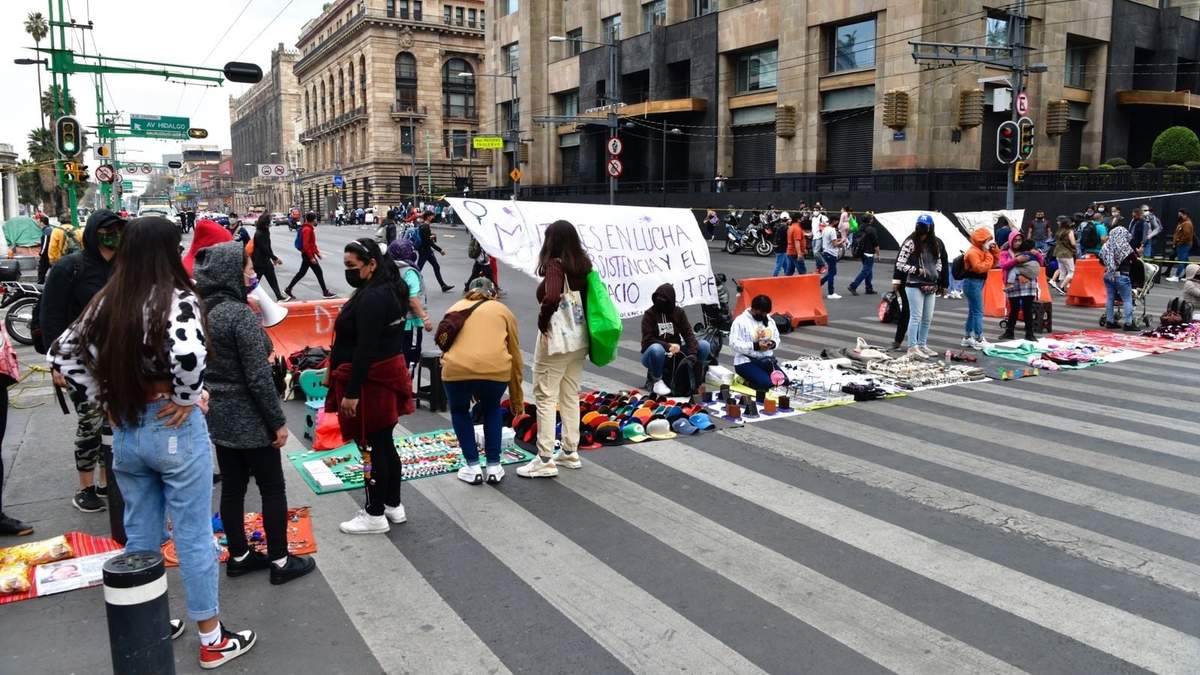 El bloqueo en Eje Central