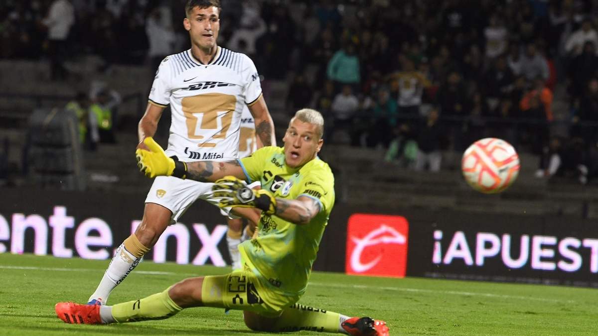 Pumas derrotó 4-1 a Querétaro