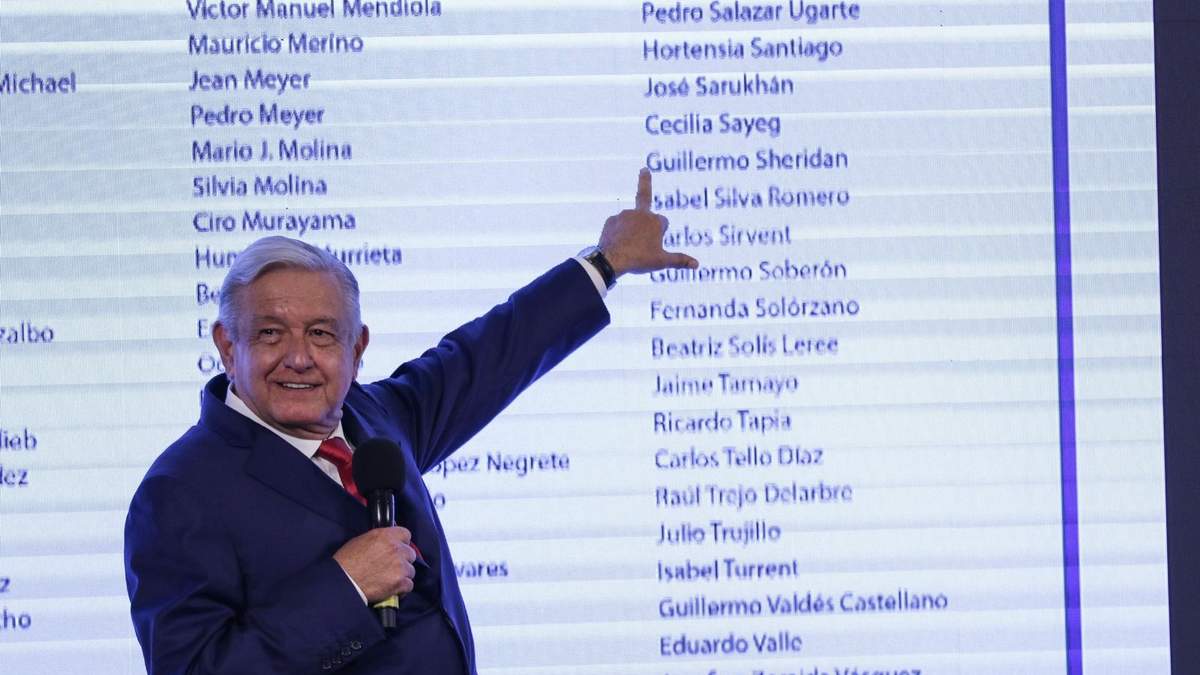 Exhibe lista de participantes en la marcha por la defensa del INE