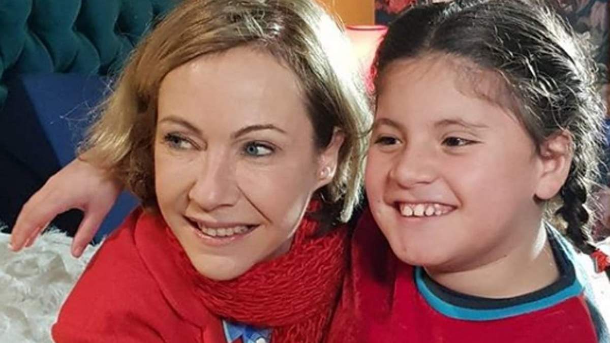 Inés Estévez y su hija Vida. Fuente: (Instagram)