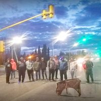 "Sobre ruta 22": Piquete de desocupados en Plottier