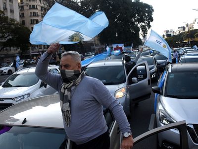 Marchas y banderazo contra la reforma judicial de Alberto Fernández