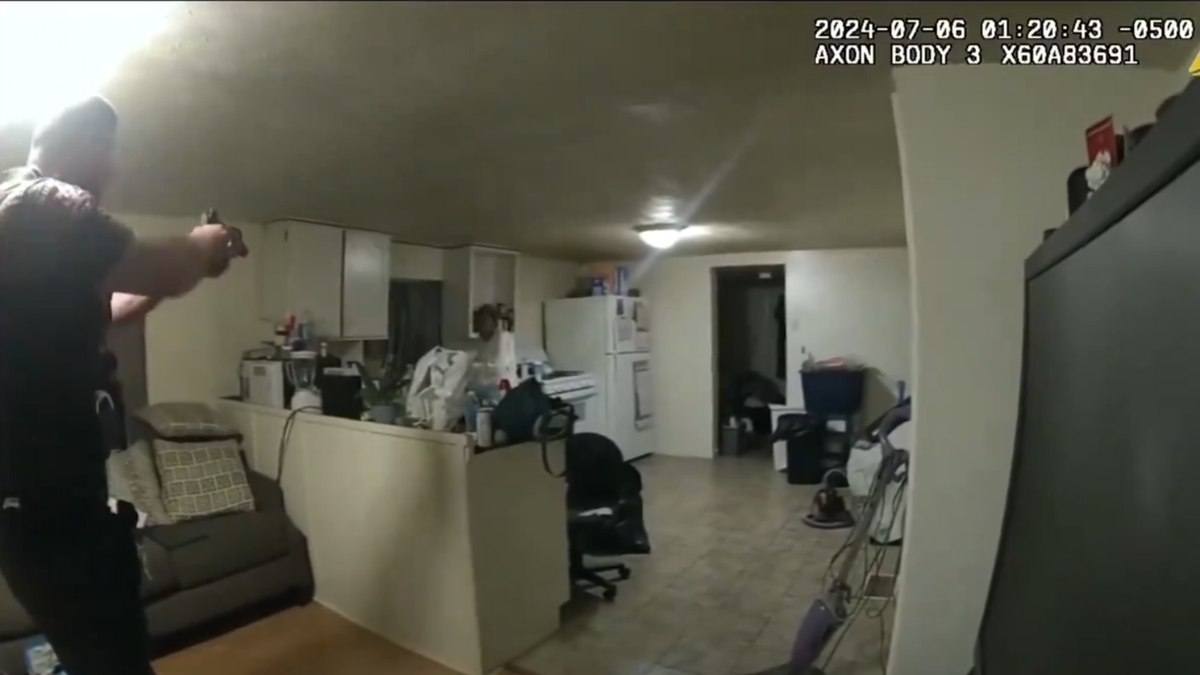 El video captado por la cámara corporal