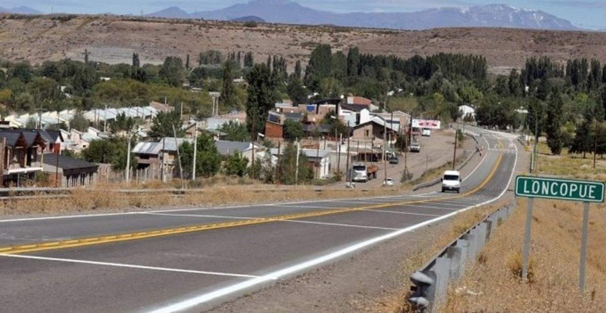 Camino a Loncopué, Neuquén. Fuente: (Twitter)