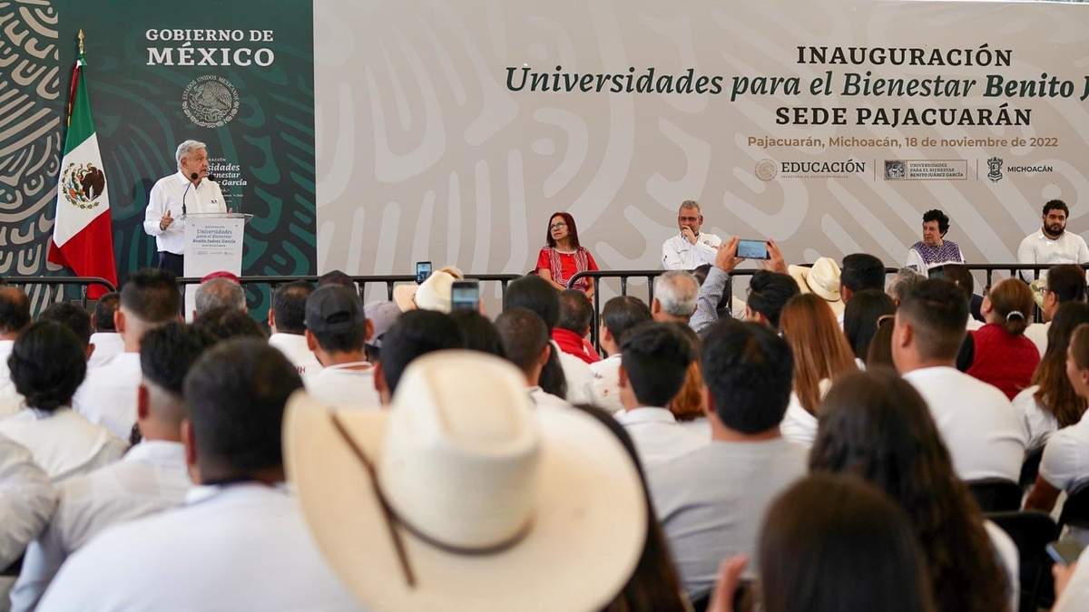 Acto de AMLO en Michoacán