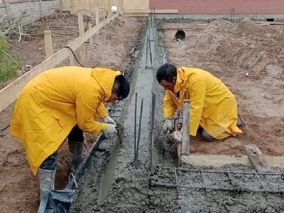 Comenzaron los trabajos de ampliación del CPEM 44 de Parque Industrial