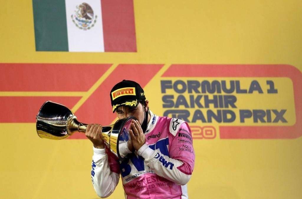 Sergio Pérez fue el ganador del Gran Premio de Sahkir de la Fórmula 1