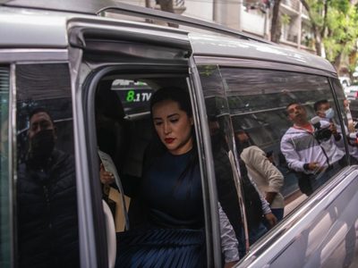 Camioneta sin placas que usé "es de un vecino", asegura Sandra Cuevas