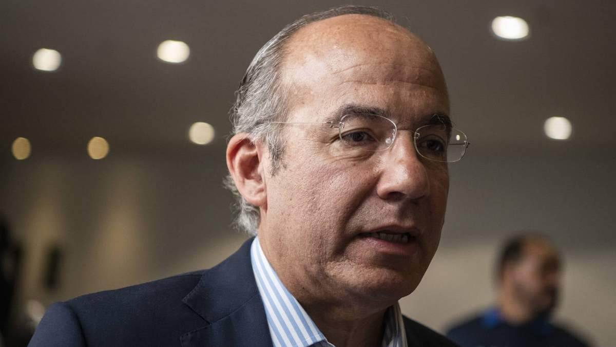 El expresidente Felipe Calderón