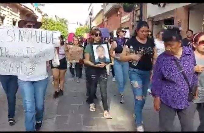 Marcha de familiares de Milagros Montserrat para exigir justicia por su feminicidio