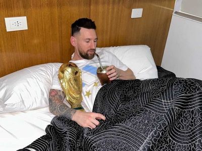 Lionel Messi revolucionó las redes con su mate personalizado