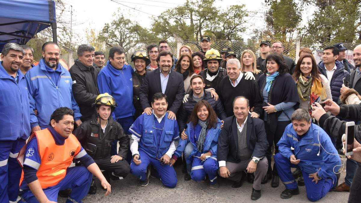 Personal del SAMEC, Salta. Fuente: (Twitter)