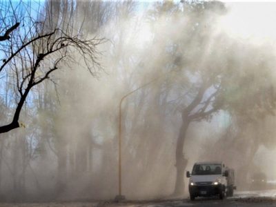 Clima en Neuquén: vientos fuertes, lluvias y posibles nevadas en la cordillera toda la semana