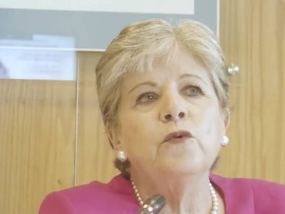 La canciller Alicia Bárcena da a conocer la agenda de la visita de AMLO en Estados Unidos