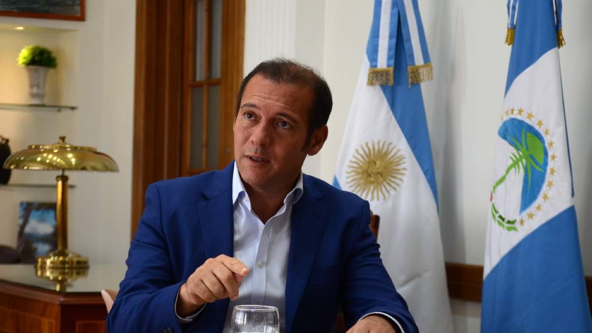 Omar Gutiérrez, gobernador de Neuquén. Fuente: (Twitter)