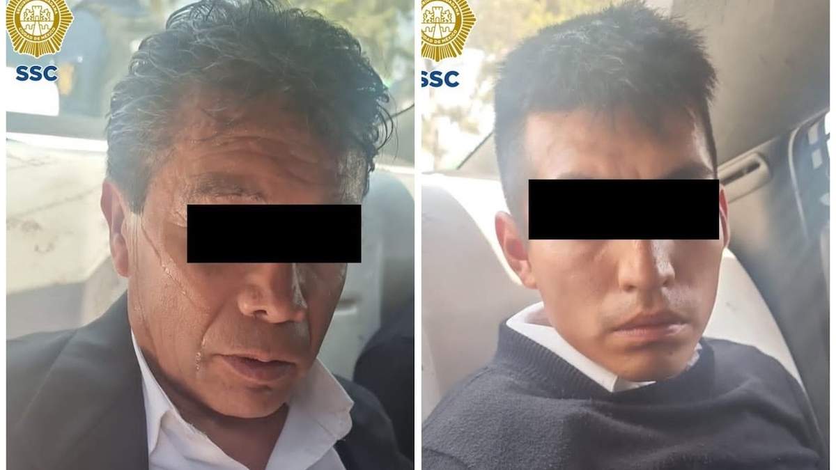 Los presuntos asaltantes