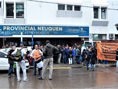 Siprosapune realiza este miércoles un paro de 24 horas contra la “vaucherización” de la salud