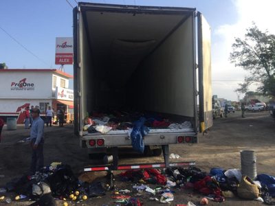 Hallaron a 275 migrantes abandonados en un camión en México: es el segundo caso esta semana