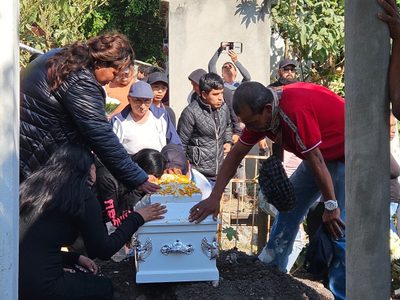 Despiden a Alexis Alfredo, el bebé de 2 años asesinado por su padrastro en Chilpancingo
