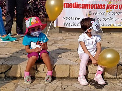 El desabasto, una condena para niños con cáncer